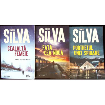 SERIA GABRIEL ALLON VOL.1-3: CEALALTA FEMEIE; FATA CEA NOUA; PORTRETUL UNEI SPIOANE