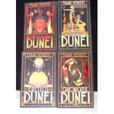 DUNE VOL.1-4: MANTUITORUL DUNEI; COPIII DUNEI; ERETICII DUNEI; CANONICATUL DUNEI