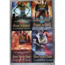 INSTRUMENTE MORTALE VOL.2-5 ORASUL DE CENUSA, ORASUL DE STICLA,ORASUL INGERILOR CAZUTI, ORASUL SUFLETELOR PIERDUTE  INSTRUMENTE MORTALE VOL.2-5 ORASUL DE CENUSA, ORASUL DE STICLA,ORASUL INGERILOR CAZUTI, ORASUL SUFLETELOR PIERDUTE