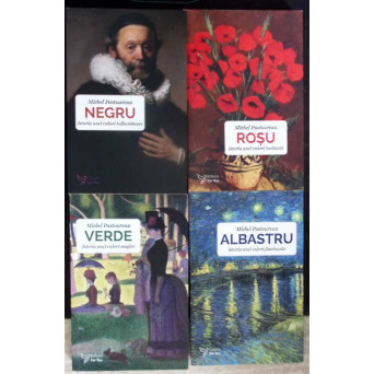 LOT ISTORIA UNEI CULORI VOL.1-4: NEGRU, ROSU, VERDE, ALBASTRU