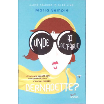 UNDE AI DISPARUT, BERNADETTE?