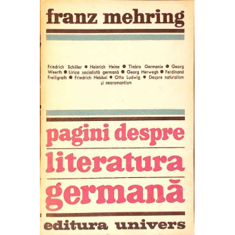 PAGINI DESPRE LITERATURA GERMANA