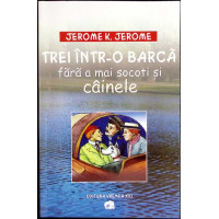 TREI INTR-O BARCA FARA A MAI SOCOTI SI CAINELE