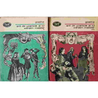 ANII DE UCENICIE AI LUI WILHELM MEISTER VOL.1-2