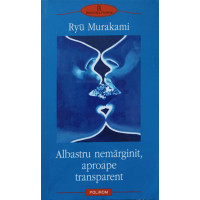 ALBASTRU NEMARGINIT, APROAPE TRANSPARENT