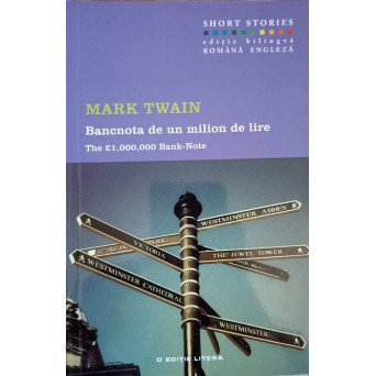 BANCNOTA DE UN MILION DE LIRE. THE 1.000.000 BANK-NOTE. EDITIE BILINGVA ROMANA-ENGLEZA