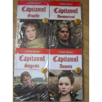 CAPITANUL VOL.1-4 GISELLE. AVENTURIERUL.SAGEATA. ANNAIS