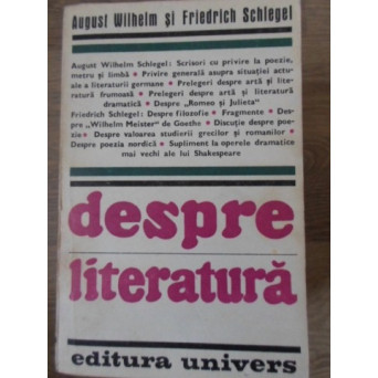 DESPRE LITERATURA