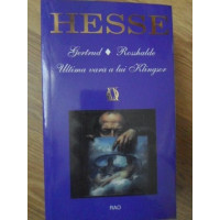 GERTRUD. ROSSHALDE. ULTIMA VARA A LUI KLINGSOR GERTRUD. ROSSHALDE. ULTIMA VARA A LUI KLINGSOR