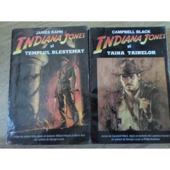 INDIANA JONES SI TEMPLUL BLESTEMAT. INDIANA JONES SI TAINA TAINELOR VOL.1-2