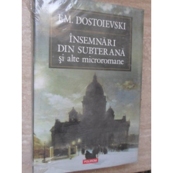 INSEMNARI DIN SUBTERANA SI ALTE MICROROMANE