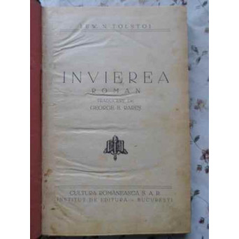 INVIEREA TRADUCERE DE GEORGE B. RARES