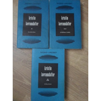KRISTIN LAVRANSDATTER VOL.1-3