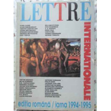 LETTRE INTERNATIONALE EDITIE ROMANA. IARNA 1994-1995