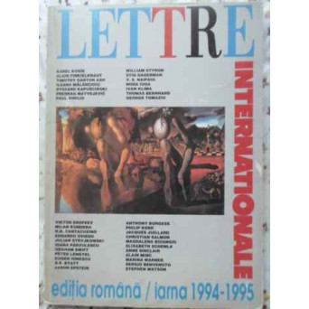 LETTRE INTERNATIONALE EDITIE ROMANA. IARNA 1994-1995