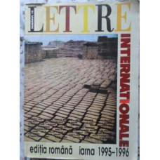 LETTRE INTERNATIONALE EDITIE ROMANA. IARNA 1995-1996 (PAGINA DE TITLU LIPSA)