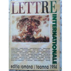 LETTRE INTERNATIONALE EDITIE ROMANA. TOAMNA 1994