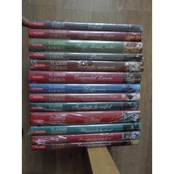 LOT 13 CARTI VLADIMIR NABOKOV, CARTONATE IN TIPLA (PNIN, OCHIUL, DARUL, DISPERARE, ETC.)