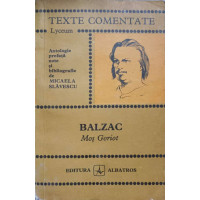 MOS GORIOT, TEXTE COMENTATE MOS GORIOT, TEXTE COMENTATE