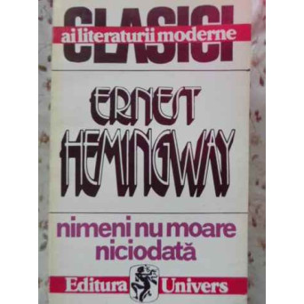 NIMENI NU MOARE NICIODATA