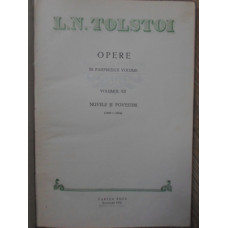 OPERE VOL. XII (12) NUVELE SI POVESTIRI 1889-1904