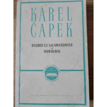 RAZBOI CU SALAMANDRELE. HORDUBAL