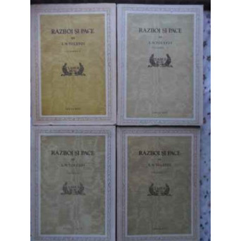 RAZBOI SI PACE VOL.1-4 ILUSTRATII DE E. DORNA