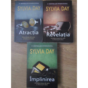 SERIA CROSSFIRE VOL.1-3 ATRACTIA, IMPLINIREA, REVELATIA