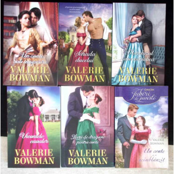 SET 6 CARTI VALERIE BOWMAN. COLECTIA IUBIRI DE POVESTE