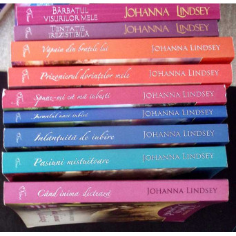 LOT 9 CARTI JOHANNA LINDSEY, COLECTIA IUBIRI DE POVESTE