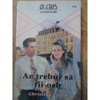 AR TREBUI SA FII ORB AR TREBUI SA FII ORB