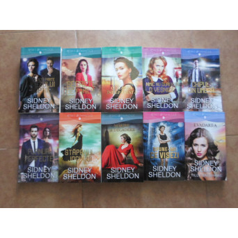 LOT 10 CARTI SIDNEY SHELDON, COLECTIA CARTI ROMANTICE