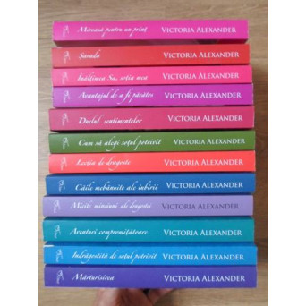 LOT 12 CARTI VICTORIA ALEXANDER. COLECTIA IUBIRI DE POVESTE