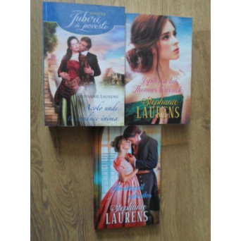 LOT 3 CARTI STEPHANIE LAURENS, COLECTIA IUBIRI DE POVESTE