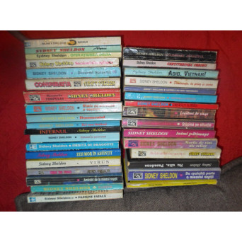 LOT 34 CARTI DE SIDNEY SHELDON