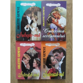 LOT 4 CARTI ARLETTE GENEVE, COLECTIA CARTI PENTRU SUFLET