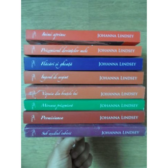 LOT 8 CARTI JOHANNA LINDSEY. COLECTIA IUBIRI DE POVESTE