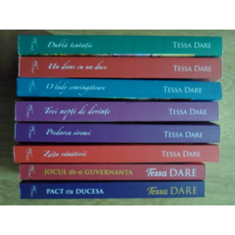 LOT 8 CARTI TESSA DARE, COLECTIA IUBIRI DE POVESTE