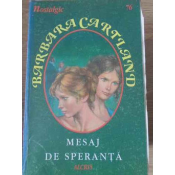 MESAJ DE SPERANTA