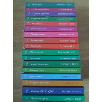 SET 17 CARTI ELIZABETH HOYT. COLECTIA IUBIRI DE POVESTE
