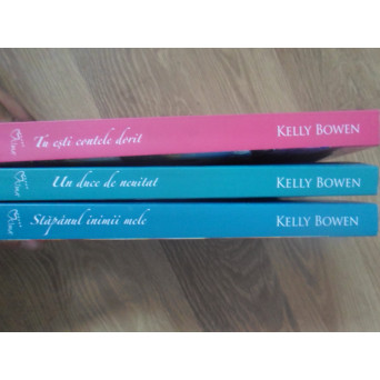 SET 3 CARTI KELLY BOWEN. COLECTIA IUBIRI DE POVESTE