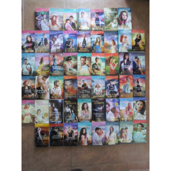 SUPER LOT DE 51 CARTI NORA ROBERTS, COLECTIA CARTI ROMANTICE