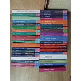 SUPERLOT 39 CARTI NORA ROBERTS, COLECTIA CARTI ROMANTICE