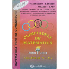 OLIMPIADELE DE MATEMATICA 2000 2001 CLASELE V-X