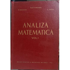 ANALIZA MATEMATICA VOL.1