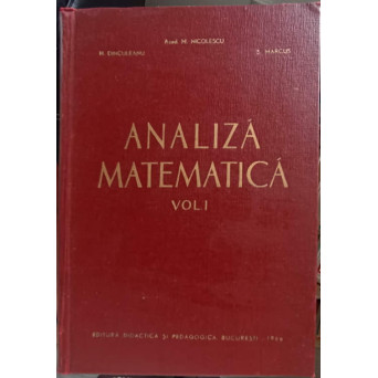 ANALIZA MATEMATICA VOL.1