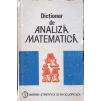 DICTIONAR DE ANALIZA MATEMATICA DICTIONAR DE ANALIZA MATEMATICA