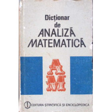 DICTIONAR DE ANALIZA MATEMATICA DICTIONAR DE ANALIZA MATEMATICA
