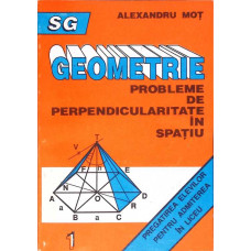 GEOMETRIE. PROBLEME DE PERPENDICULARITATE IN SPATIU