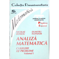 ANALIZA MATEMATICA, CULEGERE DE PROBLEME